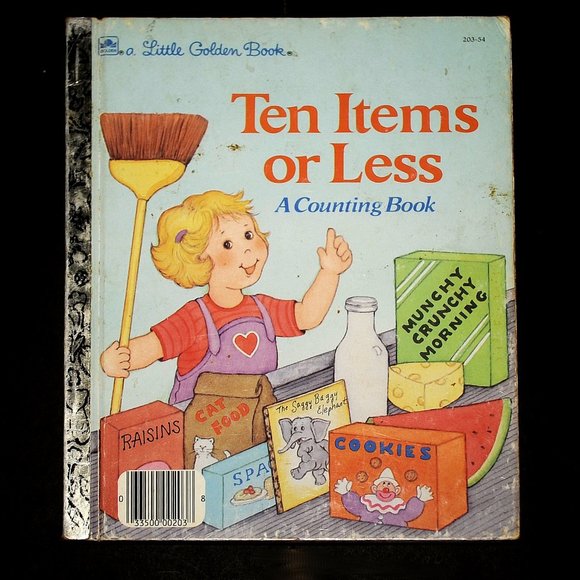 VTG Little Golden Books Lot of 4 Learning &Teaching Counting Colors Holidays 80s - Picture 4 of 7